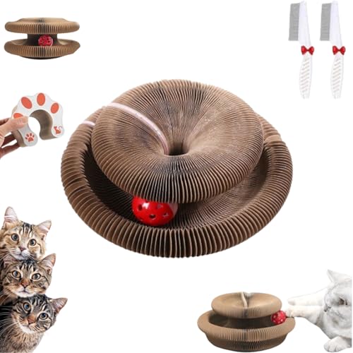 Klauenspule, Klauenspulen-Katzenspielzeug, Die Ultimative Interaktive Mentale Und Körperliche Übung For Katzenspielzeug, Interaktives Indoor-Spielbrett Mit Magnetischer Absaugung, For Hauskatzen(1pcs) von WPDUIODF
