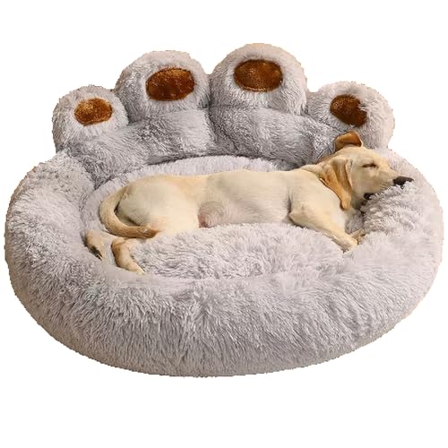 WPJBDS B,130cm/51inch, Plüsch-Hundebett, Pfotenförmiges Haustierbett-Katzenkissen, Universelles Warmes Hundeschlafnest Mit Rutschfester Unterseite, Für Kleine Und Mittelgroße Haustiere WPJBDS B,130cm/51inch, Plüsch-Hundebett, Pfotenförmiges Haustierbett-Katzenkissen, Universelles Warmes Hundeschlafnest Mit Rutschfester Unterseite, Für Kleine Und Mittelgroße Haustiere von WPJBDS