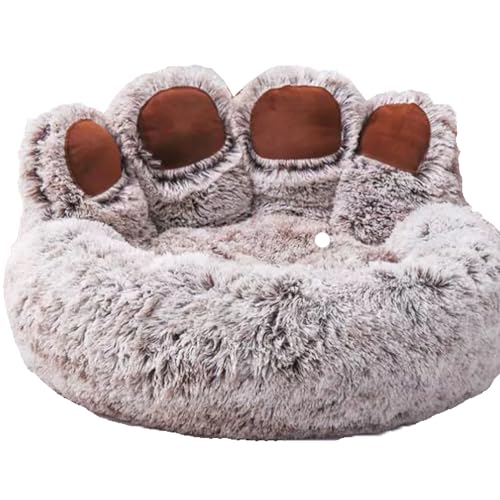 WPJBDS D,130cm/51inch, Plüsch-Hundebett, Pfotenförmiges Haustierbett-Katzenkissen, Universelles Warmes Hundeschlafnest Mit Rutschfester Unterseite, Für Kleine Und Mittelgroße Haustiere WPJBDS D,130cm/51inch, Plüsch-Hundebett, Pfotenförmiges Haustierbett-Katzenkissen, Universelles Warmes Hundeschlafnest Mit Rutschfester Unterseite, Für Kleine Und Mittelgroße Haustiere von WPJBDS