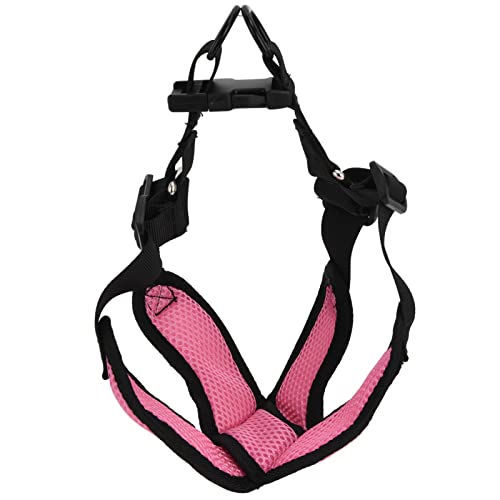 WPKD BLUEIY Haustierweste, Harn, reflektierend, verstellbar, Harn für mittelgroße und kleine Hunde, bequemes Design, einfache Kontrolle, Rosa, Größe S von WPKD BLUEIY