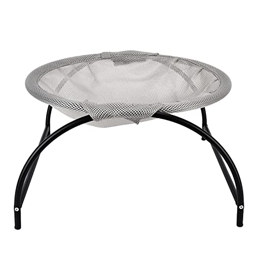 WPKD BLUEIY Katzenhängebett, weiche, atmungsaktive Katzenhängematte, abnehmbares Haustierbett für 4 Jahreszeiten, universelles Grau, ideal für Indoor-Katzen, Haustierbedarf WPKD BLUEIY Katzenhängebett, weiche, atmungsaktive Katzenhängematte, abnehmbares Haustierbett für 4 Jahreszeiten, universelles Grau, ideal für Indoor-Katzen, Haustierbedarf von WPKD BLUEIY