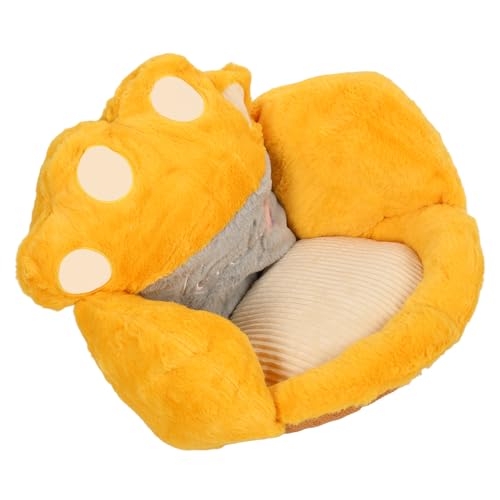 WPKD BLUEIY Niedliches Katzenpfotenkissen, halb umrandetes Bürostuhlkissen, Bodenkissen für Schlafzimmer, Wohnzimmer, Café, Wohnheim, Dekoration, Gelb, groß WPKD BLUEIY Niedliches Katzenpfotenkissen, halb umrandetes Bürostuhlkissen, Bodenkissen für Schlafzimmer, Wohnzimmer, Café, Wohnheim, Dekoration, Gelb, groß von WPKD BLUEIY
