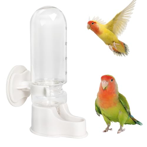 WQY Groceryshop Automatischer Vogelwasserspender, Haustier-Bewässerungsspender für Käfig, Vogelkäfig, hängender automatischer Haustier-Wasserspender, Papageien-Futterspender für Sittiche WQY Groceryshop Automatischer Vogelwasserspender, Haustier-Bewässerungsspender für Käfig, Vogelkäfig, hängender automatischer Haustier-Wasserspender, Papageien-Futterspender für Sittiche von WQY GroceryShop
