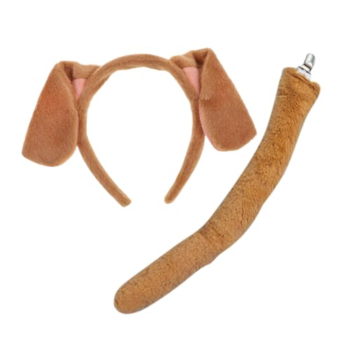 WRITWAA 1 Satz Welpen Stirnband Hündchenohren Stirnband Haustier -Welpen-Stirnband Hundeschwanz Hundebänder Welpenkostüm-Requisiten Hundestirnband Tierstirnband Stoff WRITWAA 1 Satz Welpen Stirnband Hündchenohren Stirnband Haustier -Welpen-Stirnband Hundeschwanz Hundebänder Welpenkostüm-Requisiten Hundestirnband Tierstirnband Stoff von WRITWAA