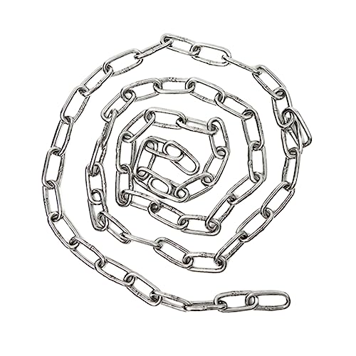 WRITWAA 1stück Hundeleine Kette Lange Rostfreie Industriekette Für Haustiere Und Schwere Lasten Metallkette Mit Hoher Tragfähigkeit Für Vielseitige Anwendungen von WRITWAA