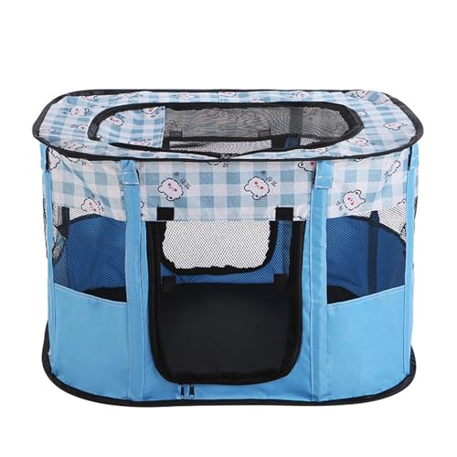 Tragbarer Faltbarer for Katzengehege Outdoor, Katzenkäfig Outdoor Im Freien Aus Oxford-Stoff, Abnehmbarer Gehege für Kleintiere mit Reißverschluss Oben for Kätzchen und Welpen ( Color : C , Size : 90x Tragbarer Faltbarer for Katzengehege Outdoor, Katzenkäfig Outdoor Im Freien Aus Oxford-Stoff, Abnehmbarer Gehege für Kleintiere mit Reißverschluss Oben for Kätzchen und Welpen ( Color : C , Size : 90x von WRYsqbhjyb