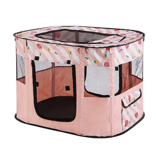 Tragbarer Faltbarer for Katzengehege Outdoor, Katzenkäfig Outdoor Im Freien Aus Oxford-Stoff, Abnehmbarer Gehege für Kleintiere mit Reißverschluss Oben for Kätzchen und Welpen ( Color : D , Size : 110 Tragbarer Faltbarer for Katzengehege Outdoor, Katzenkäfig Outdoor Im Freien Aus Oxford-Stoff, Abnehmbarer Gehege für Kleintiere mit Reißverschluss Oben for Kätzchen und Welpen ( Color : D , Size : 110 von WRYsqbhjyb