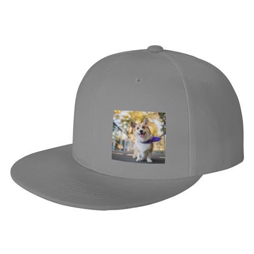 WSHFFILO Baseballkappe mit Corgi-Motiv, bedruckt, Sportmütze, Sonnenhut WSHFFILO Baseballkappe mit Corgi-Motiv, bedruckt, Sportmütze, Sonnenhut von WSHFFILO