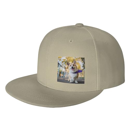 WSHFFILO Baseballkappe mit Corgi-Motiv, bedruckt, Sportmütze, Sonnenhut WSHFFILO Baseballkappe mit Corgi-Motiv, bedruckt, Sportmütze, Sonnenhut von WSHFFILO