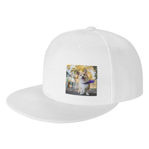 WSHFFILO Baseballkappe mit Corgi-Motiv, bedruckt, Sportmütze, Sonnenhut WSHFFILO Baseballkappe mit Corgi-Motiv, bedruckt, Sportmütze, Sonnenhut von WSHFFILO