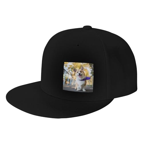 WSHFFILO Baseballkappe mit Corgi-Motiv, bedruckt, Sportmütze, Sonnenhut WSHFFILO Baseballkappe mit Corgi-Motiv, bedruckt, Sportmütze, Sonnenhut von WSHFFILO