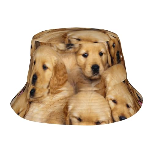 WSHFFILO Fischerhut mit Hundemuster für Erwachsene, Fischerhut, Strand-Sonnenhut, lässige Kopfbedeckung WSHFFILO Fischerhut mit Hundemuster für Erwachsene, Fischerhut, Strand-Sonnenhut, lässige Kopfbedeckung von WSHFFILO