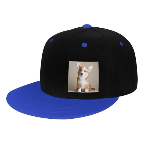 WSHFFILO Hip-Hop-Baseballkappe mit Hunde-Aufdruck, Sportkappe, Sonnenhut WSHFFILO Hip-Hop-Baseballkappe mit Hunde-Aufdruck, Sportkappe, Sonnenhut von WSHFFILO