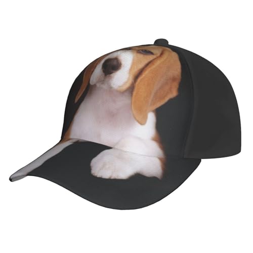 WSHFFILO ovely Baseballkappe mit Beagle-Motiv, verstellbar, Netzstoff, lässige Kopfbedeckung WSHFFILO ovely Baseballkappe mit Beagle-Motiv, verstellbar, Netzstoff, lässige Kopfbedeckung von WSHFFILO