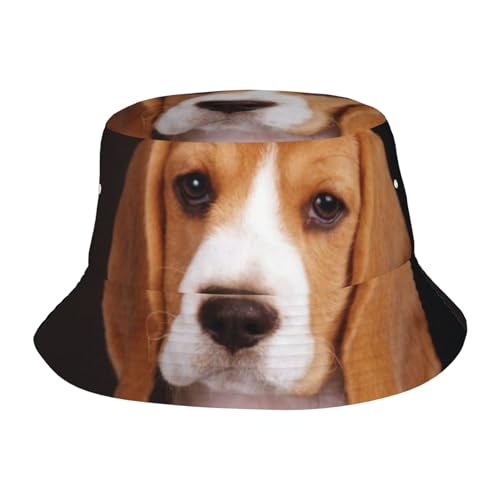 WSHFFILO ovely Fischerhut für Erwachsene, Beagle, bedruckt, Strandhut, lässige Kopfbedeckung WSHFFILO ovely Fischerhut für Erwachsene, Beagle, bedruckt, Strandhut, lässige Kopfbedeckung von WSHFFILO