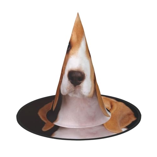 WSHFFILO ovely Haustier-Hut mit Beagle-Motiv, faltbar, spitz, Party-Dekoration WSHFFILO ovely Haustier-Hut mit Beagle-Motiv, faltbar, spitz, Party-Dekoration von WSHFFILO