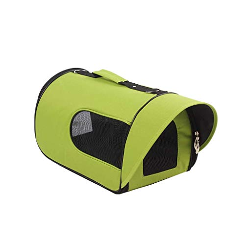 N/A Tragbare Haustier-Hundetragetasche Hundetragetasche Reisetasche Weiche Seiten Haustier Reisetasche für Katzen, Welpen (Farbe: B) von WSXGY