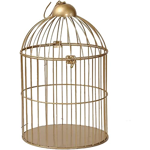 Flight Vintage Iron Bird Cage, Multifunctional Outdoor Decorative Flower Stand, Portable Travel Flight Bird Cage for Pet Supplies Birdhouse von WTCBQC