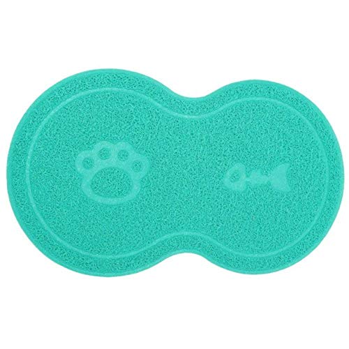 4 Color Pet Dog Puppy Cat Feeding Mat Pad Cute Bed Dish PVC Bowl Food Water Feeding Pad Placemat Wipe Clean Pet Supplies,Blue,46x26cm 4 Color Pet Dog Puppy Cat Feeding Mat Pad Cute Bed Dish PVC Bowl Food Water Feeding Pad Placemat Wipe Clean Pet Supplies,Blue,46x26cm von WTMLK