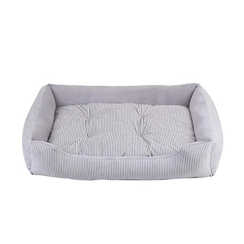 Hundebett Mattenhaus Winter Warm Pad Haustierbedarf Zwinger Weicher Hund Welpe Warmes Bett Plüsch Gemütliches Nest Für Kleine Mittel Große Hunde, grau, 45x28.5x12cm Hundebett Mattenhaus Winter Warm Pad Haustierbedarf Zwinger Weicher Hund Welpe Warmes Bett Plüsch Gemütliches Nest Für Kleine Mittel Große Hunde, grau, 45x28.5x12cm von WTMLK