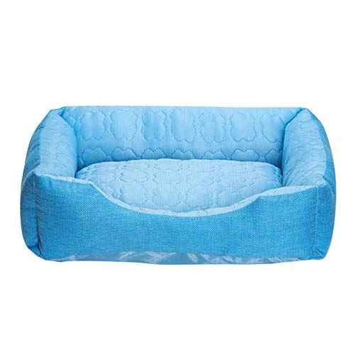 Neues Haustier Kühlung Nest Hund Katze Sommer Cooles Bett Kissen Pad Outdoor Home Welpen Decke Für Große Mittel Kleine Hunde Chihuahua # 9, blau, S. Neues Haustier Kühlung Nest Hund Katze Sommer Cooles Bett Kissen Pad Outdoor Home Welpen Decke Für Große Mittel Kleine Hunde Chihuahua # 9, blau, S. von WTMLK