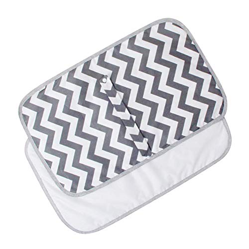 WTMLK 1pc Puppy Dog Pee Pads Reusable Mat Dogs Cushion Gray Wave Waterproof Pet Dog Bed Pad Pet Mat Breathable,D von WTMLK