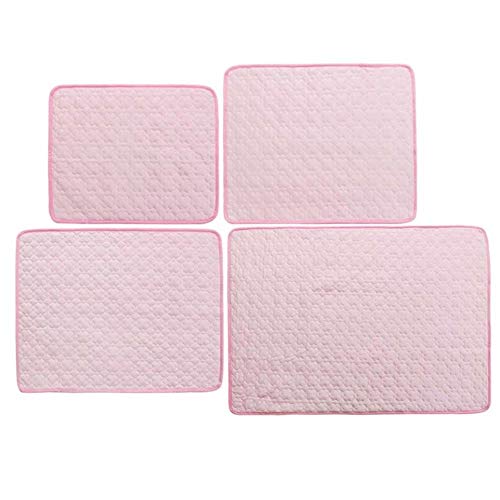 WTMLK 50x40/60x50/70x55/100x70cm Pet Dog Cat Summer Cooling Cold Mat Cool Pad Cushion,Pink,100x70cm WTMLK 50x40/60x50/70x55/100x70cm Pet Dog Cat Summer Cooling Cold Mat Cool Pad Cushion,Pink,100x70cm von WTMLK