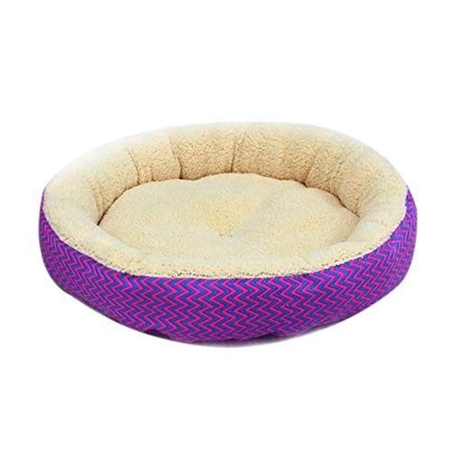 WTMLK Hundebett Katzenschlafunterlage Flanellverdickung und warmes Kreis Atmungsaktives Haustiernest für kleine, mittlere und große Hunde Haustierbedarf, R, 34 cm WTMLK Hundebett Katzenschlafunterlage Flanellverdickung und warmes Kreis Atmungsaktives Haustiernest für kleine, mittlere und große Hunde Haustierbedarf, R, 34 cm von WTMLK