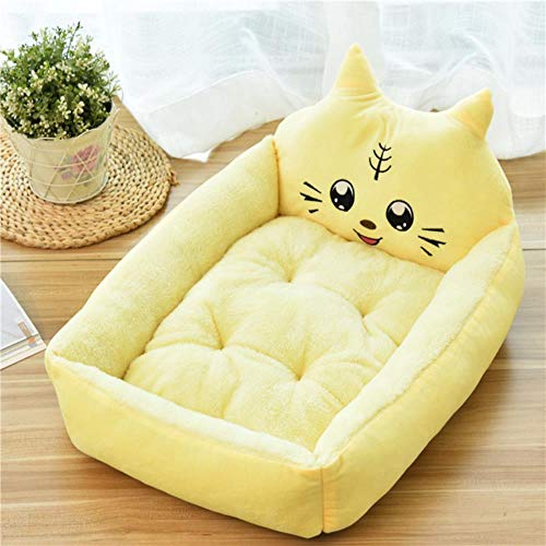 WTMLK Nettes Haustier Hundebett Matte Tier Cartoon geformt für große Hunde Haustier Liege Sofa Zwinger Katzenhaus Hundekissen Teddy Mats Haustierzubehör, Gelb, L 70x55x15cm WTMLK Nettes Haustier Hundebett Matte Tier Cartoon geformt für große Hunde Haustier Liege Sofa Zwinger Katzenhaus Hundekissen Teddy Mats Haustierzubehör, Gelb, L 70x55x15cm von WTMLK