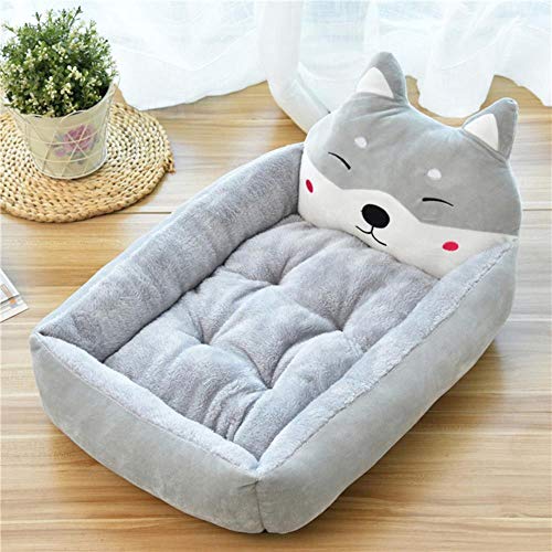 WTMLK Nettes Haustier Hundebett Matte Tier Cartoon geformt für große Hunde Haustier Liege Sofa Zwinger Katzenhaus Hundekissen Teddy Mats Haustierzubehör, Grau, M 60x50x14cm WTMLK Nettes Haustier Hundebett Matte Tier Cartoon geformt für große Hunde Haustier Liege Sofa Zwinger Katzenhaus Hundekissen Teddy Mats Haustierzubehör, Grau, M 60x50x14cm von WTMLK