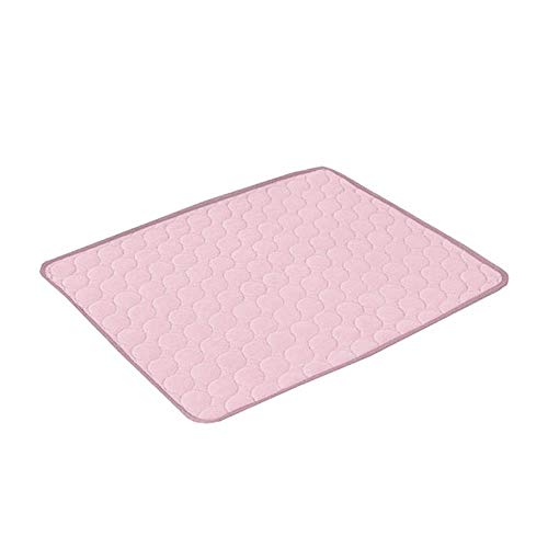 WTMLK Quadratisches Haustierbett Hundekühlmatte Haustier Katze Chilly ungiftig Sommer Cool Klappbett Pad Kissen Indoor Hundehütte Haustier Bett Matte, Pink, M. WTMLK Quadratisches Haustierbett Hundekühlmatte Haustier Katze Chilly ungiftig Sommer Cool Klappbett Pad Kissen Indoor Hundehütte Haustier Bett Matte, Pink, M. von WTMLK