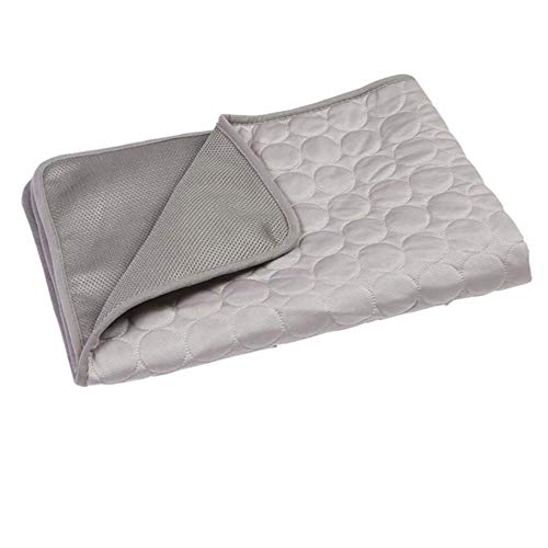 WTMLK Summer Pet Cold Pad Cold Feeling Viscose Jiang Wen dian Dog Cat Coaster Household Car Mounted Pet Sofa Mat Supplies,Gray,62 50 WTMLK Summer Pet Cold Pad Cold Feeling Viscose Jiang Wen dian Dog Cat Coaster Household Car Mounted Pet Sofa Mat Supplies,Gray,62 50 von WTMLK