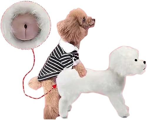 WTTTTW Jouet Pour Chien Sleep Estrus Avec Son, jouets interactifs Pour Chien, jouets en Peluche couineurs, jouet partenaire Pour Chien mâle, jouet Anti-anxiété Pour chiot, Pour chiens,Weiß,7.1In/18cm von WTTTTW