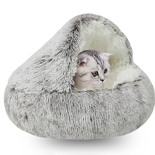 Katzenhöhle Flauschiges Katzenbett Hundehöhle Für Katzen Und Welpen Weich, rutschfest, Waschbares Katzenbett Katzenhöhle Flauschiges Katzenbett Hundehöhle Für Katzen Und Welpen Weich, rutschfest, Waschbares Katzenbett von WTZHHK