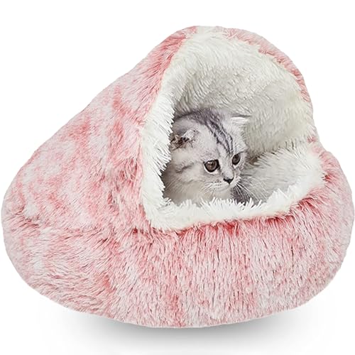 Katzenhöhle Flauschiges Katzenbett Hundehöhle Für Katzen Und Welpen Weich, rutschfest, Waschbares Katzenbett Katzenhöhle Flauschiges Katzenbett Hundehöhle Für Katzen Und Welpen Weich, rutschfest, Waschbares Katzenbett von WTZHHK