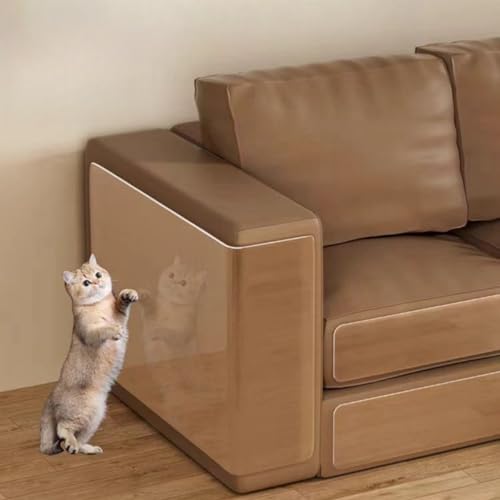 10 PCS Anti-Kratz-Möbelschutz, 40x35cm Selbstklebendes Katzenkratzband für Katzen Hunde, Katzenkratz-Couch-Schutz mit Kratzer und Drehstiften für Möbel Leder Sofa Tür Wand Ecke 10 PCS Anti-Kratz-Möbelschutz, 40x35cm Selbstklebendes Katzenkratzband für Katzen Hunde, Katzenkratz-Couch-Schutz mit Kratzer und Drehstiften für Möbel Leder Sofa Tür Wand Ecke von WUMEIJIAJU