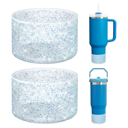 WUQID Silikon-Stiefel, kompatibel mit Stanley Quencher Adventure 1,2 l und Stanley IceFlow 590 ml, 850 ml, reduziert Dellen, schützende Silikon-Wasserflaschen-Bodenabdeckung, 2 Stück WUQID Silikon-Stiefel, kompatibel mit Stanley Quencher Adventure 1,2 l und Stanley IceFlow 590 ml, 850 ml, reduziert Dellen, schützende Silikon-Wasserflaschen-Bodenabdeckung, 2 Stück von WUQID