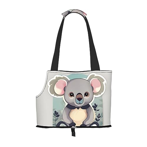 Haustier-Tragetasche mit Tasche, Koala-Haustier-Tragetasche für kleine Hunde und Katzen, Haustierreisen/Spaziergänge von WURTON