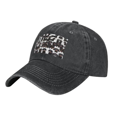 Wurton Baseballkappe mit Dackel-Motiv, Unisex, modisch, für Vatertag, Ostern Wurton Baseballkappe mit Dackel-Motiv, Unisex, modisch, für Vatertag, Ostern von WURTON