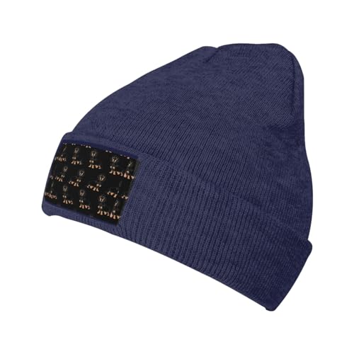 Wurton Interessante modische Beanie-Mütze, für Herbst und Winter, für Mann und Frau, Dackel, Weiner, Hund, warm, gestrickt, Heckenmütze Wurton Interessante modische Beanie-Mütze, für Herbst und Winter, für Mann und Frau, Dackel, Weiner, Hund, warm, gestrickt, Heckenmütze von WURTON