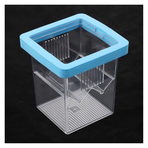 Faunarium Insektenbox Schwimmende Zuchtbox for Aquarien Schnecken Terrarium(Blue) von WUTIANBAO