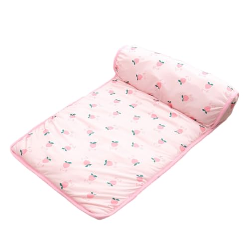 WUUISDNX Bequemes und tragbares Haustiersofa für Hunde und Katzen, Bequeme und weiche Stoff Haustierbedarf Katzendecke, Rosa Kirsche, groß: 80 x 60 cm WUUISDNX Bequemes und tragbares Haustiersofa für Hunde und Katzen, Bequeme und weiche Stoff Haustierbedarf Katzendecke, Rosa Kirsche, groß: 80 x 60 cm von WUUISDNX