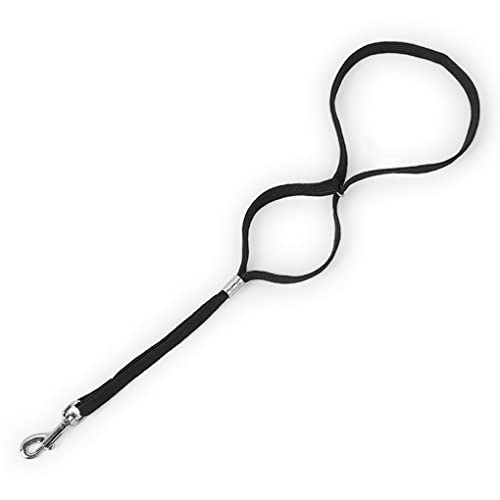 WUUISDNX Hundeleine, verstellbares, leuchtendes Halsband, Sicherheitsseil für Haustiere, leichte Schnalle, Halteschlaufen für Haustiere, Schwarz WUUISDNX Hundeleine, verstellbares, leuchtendes Halsband, Sicherheitsseil für Haustiere, leichte Schnalle, Halteschlaufen für Haustiere, Schwarz von WUUISDNX