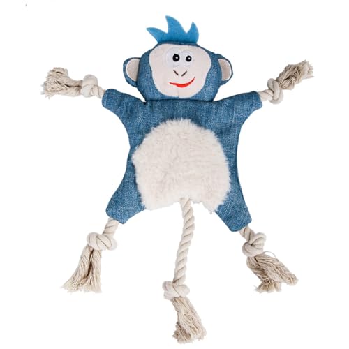 WUUISDNX Langlebiges Haustierspielzeug für längeres Spielen und Vergnügen. Langlebiges, quietschendes Plüsch Hundespielzeug aus Polyester, AFFE WUUISDNX Langlebiges Haustierspielzeug für längeres Spielen und Vergnügen. Langlebiges, quietschendes Plüsch Hundespielzeug aus Polyester, AFFE von WUUISDNX