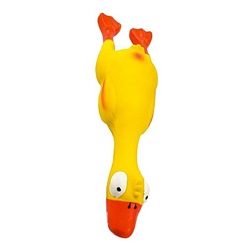 WUUISDNX Lebendiges und lustiges Hundespielzeug aus Gummi für stundenlange Unterhaltung. Hundespielzeug für große Hunde. Interaktives Hundespielzeug aus Latex. Gelbes Entenspielzeug WUUISDNX Lebendiges und lustiges Hundespielzeug aus Gummi für stundenlange Unterhaltung. Hundespielzeug für große Hunde. Interaktives Hundespielzeug aus Latex. Gelbes Entenspielzeug von WUUISDNX