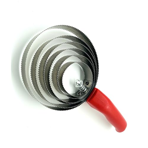 WUUISDNX Multifunktionale Viehhaar Reinigungsbürste, leicht zu reinigen, Edelstahl und PP, weit verbreitete Juckreizbürste für Nutztiere, rot 6 Kreise WUUISDNX Multifunktionale Viehhaar Reinigungsbürste, leicht zu reinigen, Edelstahl und PP, weit verbreitete Juckreizbürste für Nutztiere, rot 6 Kreise von WUUISDNX
