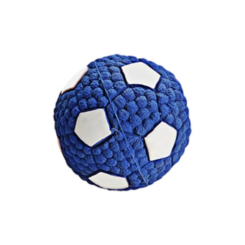 WUUISDNX Sicheres und ungiftiges Hundespielzeug, langlebiger Gummiball für Hunde, interaktives und quietschendes interaktives Hundespielzeug, großes Hundespielzeug, Fußball WUUISDNX Sicheres und ungiftiges Hundespielzeug, langlebiger Gummiball für Hunde, interaktives und quietschendes interaktives Hundespielzeug, großes Hundespielzeug, Fußball von WUUISDNX