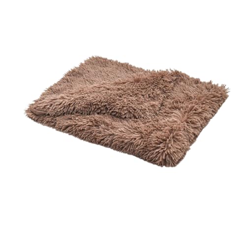 WUUISDNX Warme und gemütliche Plüschdecke für Katzen und Hunde, weiche und Bequeme Schlafmatte für Haustiere, leicht zu reinigen, weiche, warme Schlafmatte für Haustiere, Kaffee WUUISDNX Warme und gemütliche Plüschdecke für Katzen und Hunde, weiche und Bequeme Schlafmatte für Haustiere, leicht zu reinigen, weiche, warme Schlafmatte für Haustiere, Kaffee von WUUISDNX