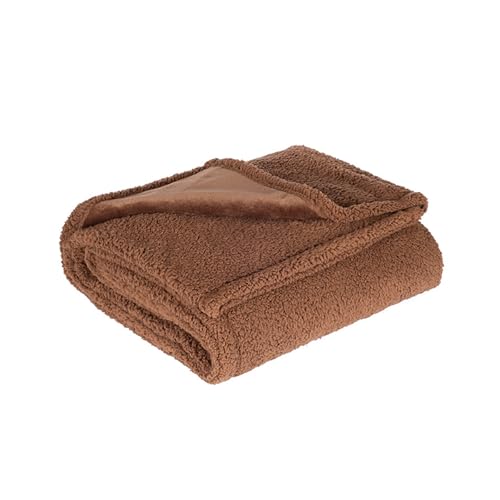 WUUISDNX Weiche und Bequeme Haustierdecke für Hunde und Katzen. Mehrere Größen erhältlich. Stoffdecken für Haustiere mit breitem Anwendungsbereich, Kaffee M WUUISDNX Weiche und Bequeme Haustierdecke für Hunde und Katzen. Mehrere Größen erhältlich. Stoffdecken für Haustiere mit breitem Anwendungsbereich, Kaffee M von WUUISDNX