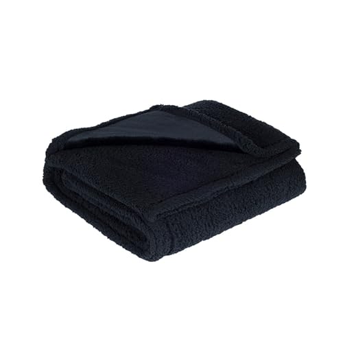 WUUISDNX Weiche und Bequeme Haustierdecke für Hunde und Katzen. Mehrere Größen erhältlich. Stoffdecken für Haustiere mit breitem Anwendungsbereich, Schwarz XL WUUISDNX Weiche und Bequeme Haustierdecke für Hunde und Katzen. Mehrere Größen erhältlich. Stoffdecken für Haustiere mit breitem Anwendungsbereich, Schwarz XL von WUUISDNX